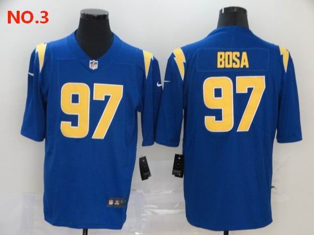 Men's Los Angeles Chargers #97 Joey Bosa Jersey NO.3;